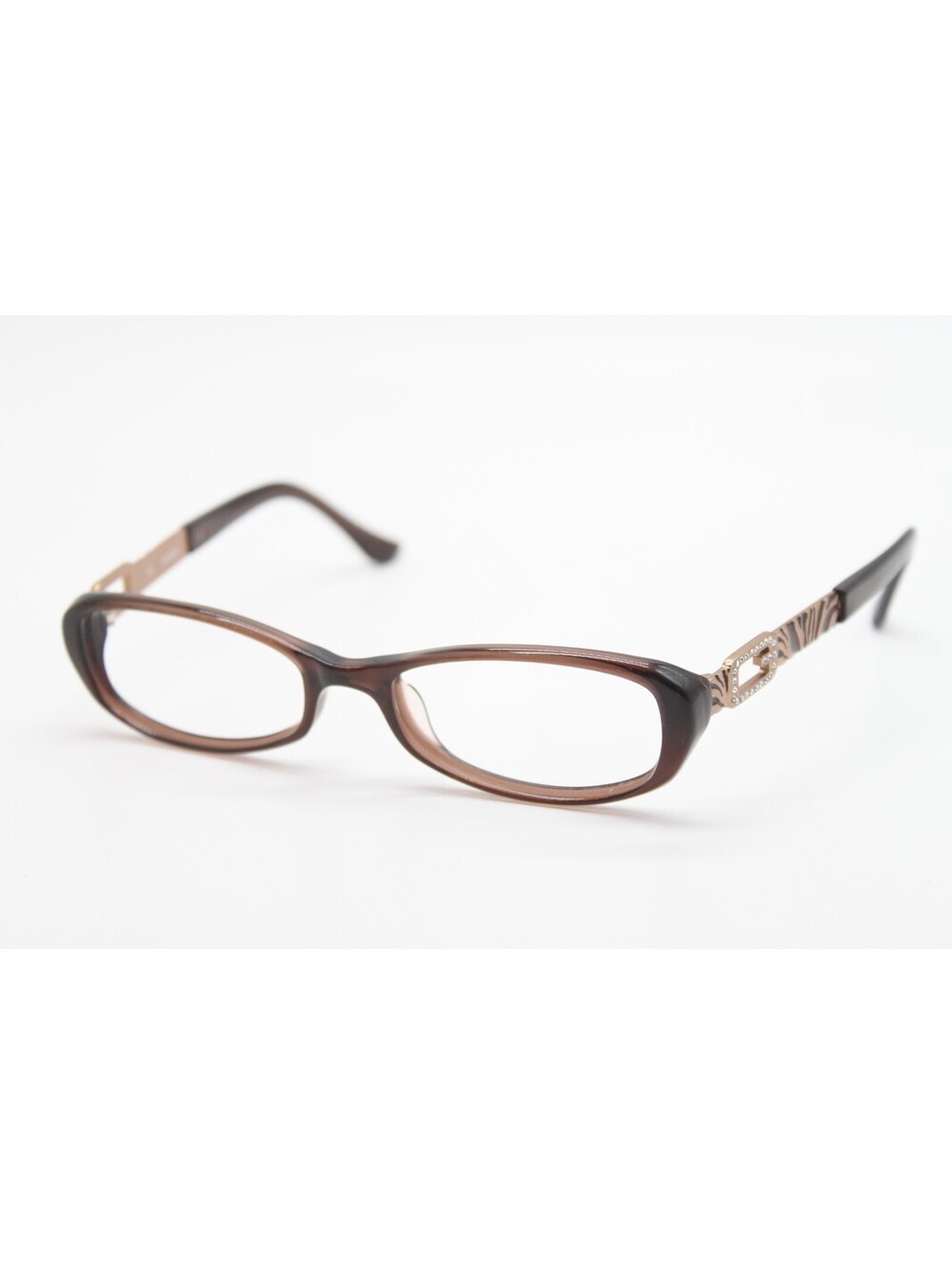 NEW GUESS GU 2288 BROWN GOLD AUTHENTIC EYEGLASSES 51-17